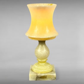White Onyx Accent Lamp
