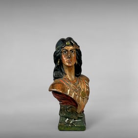 Small Hiawatha Indian Head Bust