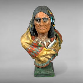 Geronimo Indian Head by The Bailey Co., Sam Lord Wise