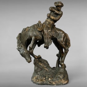 Vintage Austin Productions The Rattler Resin Sculpture, 1976