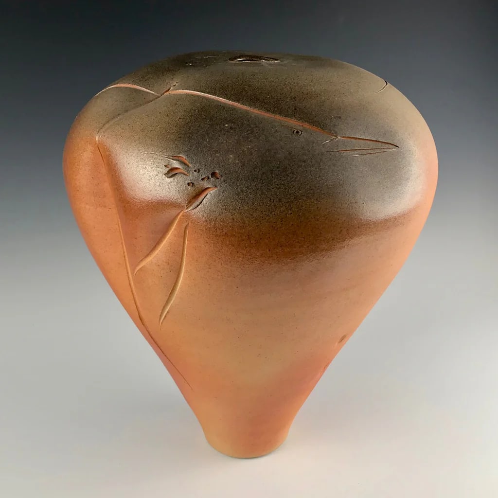 Frank Boyden large crow vase (1 of 5)