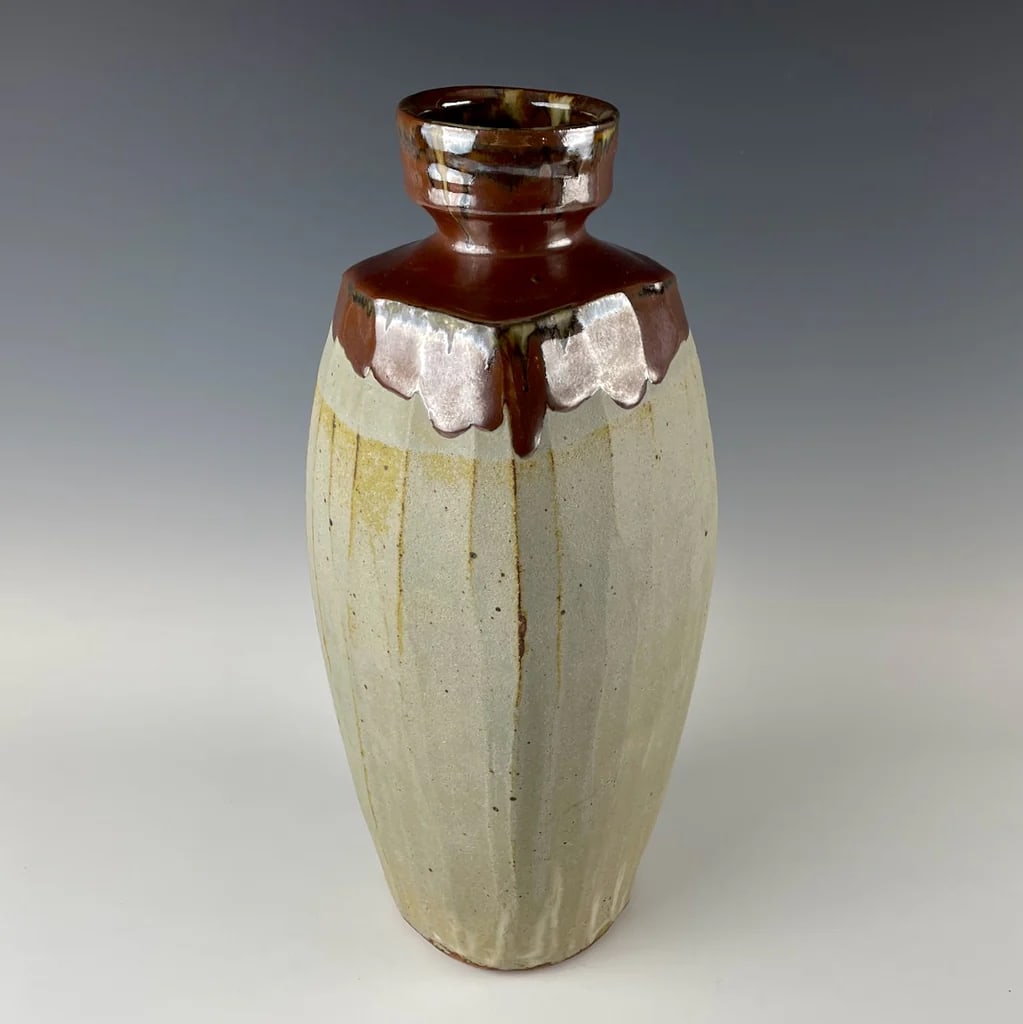 Warren MacKenzie monumental vase (1 of 3)