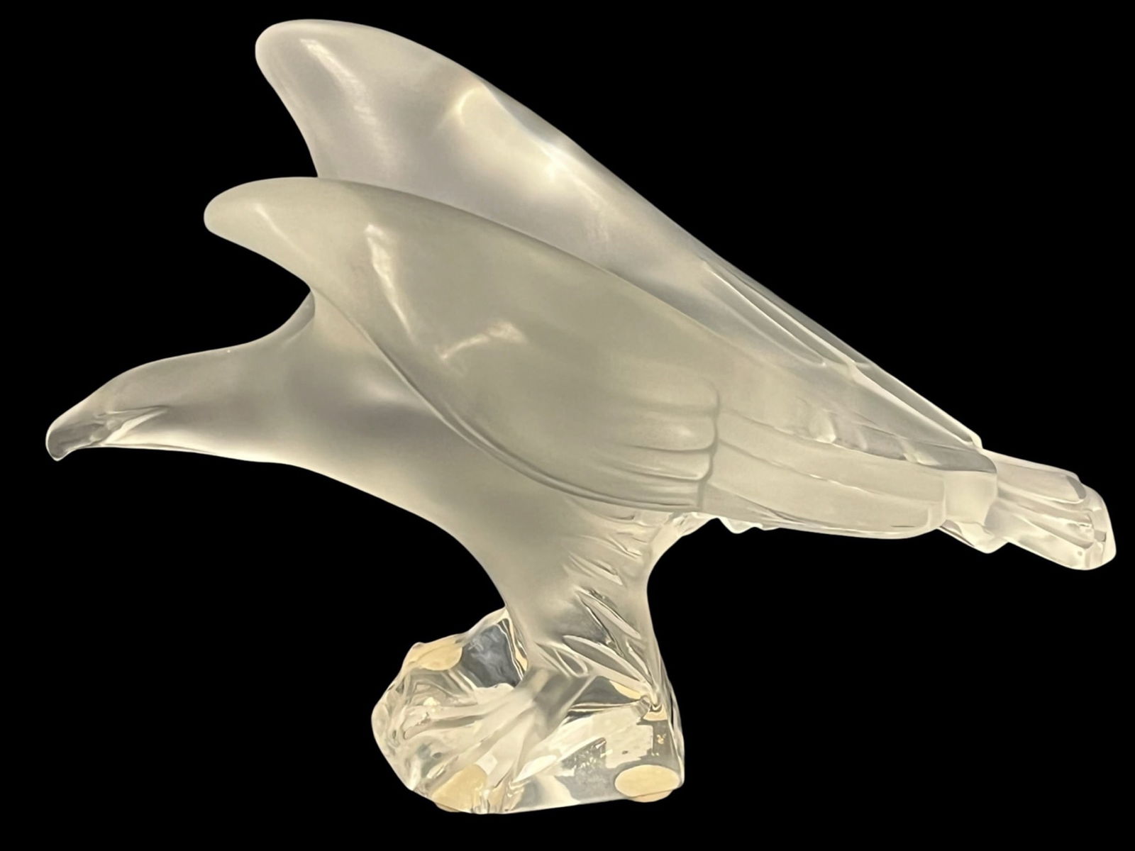 LALIQUE Royal Eagle Figurine & Paperweight, #1205700 (1 of 8)