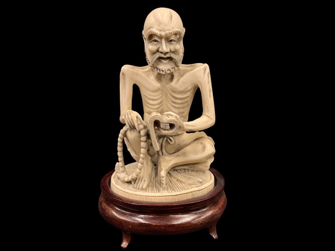 Hand Carved Chinese Figure (1 of 8)