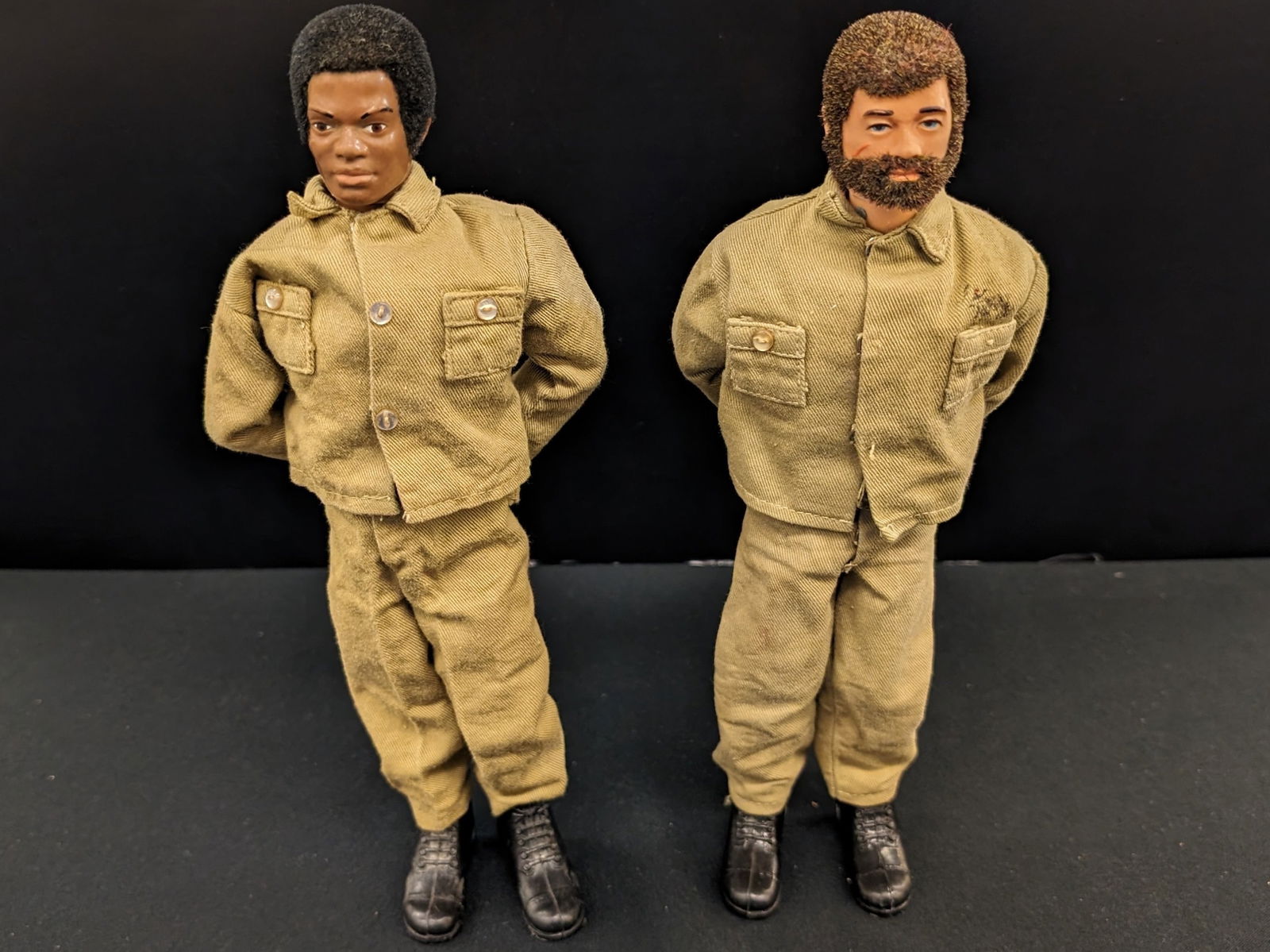 Vintage GI Joe 12" Action Figures (Army Soldier Flocked Hair) (1 of 20)