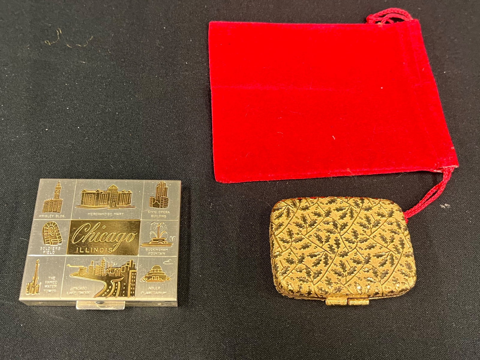 Vintage Compacts Qty: Two: Vintage Compacts QTY: Two