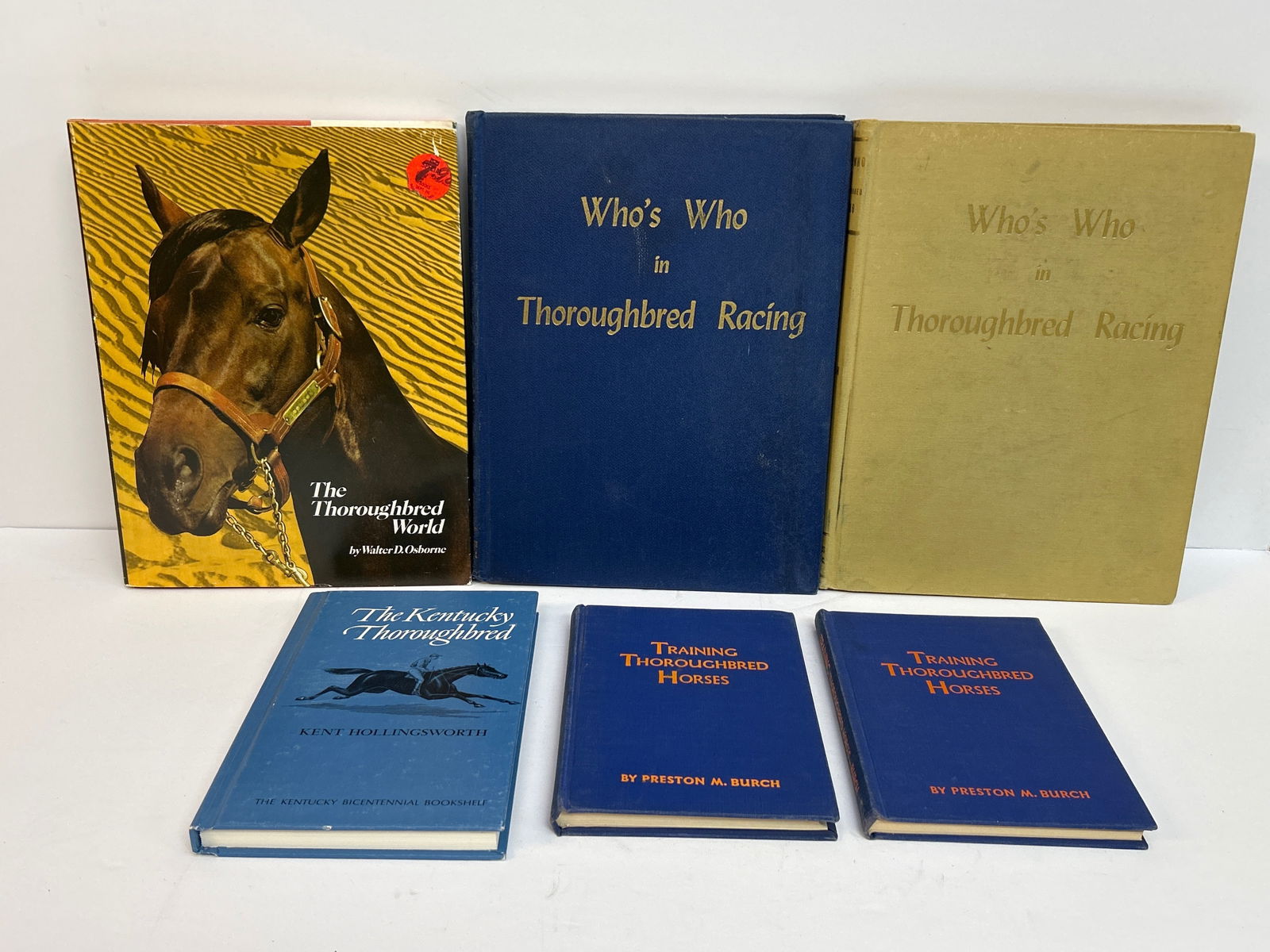 Thoroughbred Racing History & Training Book Collection (1946-1976) â€“ Rare & Classic Editions (1 of 20)