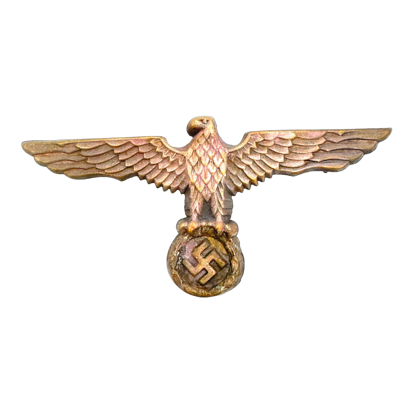 German WWII Kriegsmarine Tropical Pith Helmet Eagle (1 of 2)