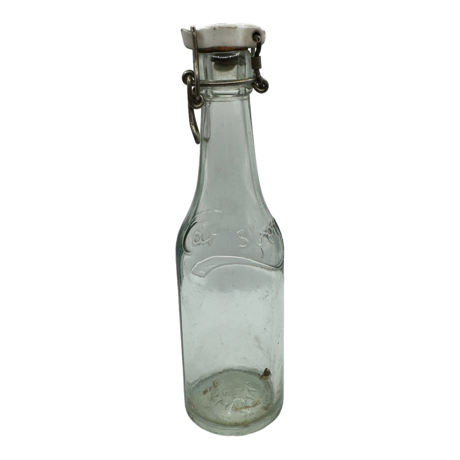 WWII Era Danish Carlsberg Lemonade Bottle with Swastikas: WWII Era Danish Carlsberg Lemonade Bottle with Swastikas