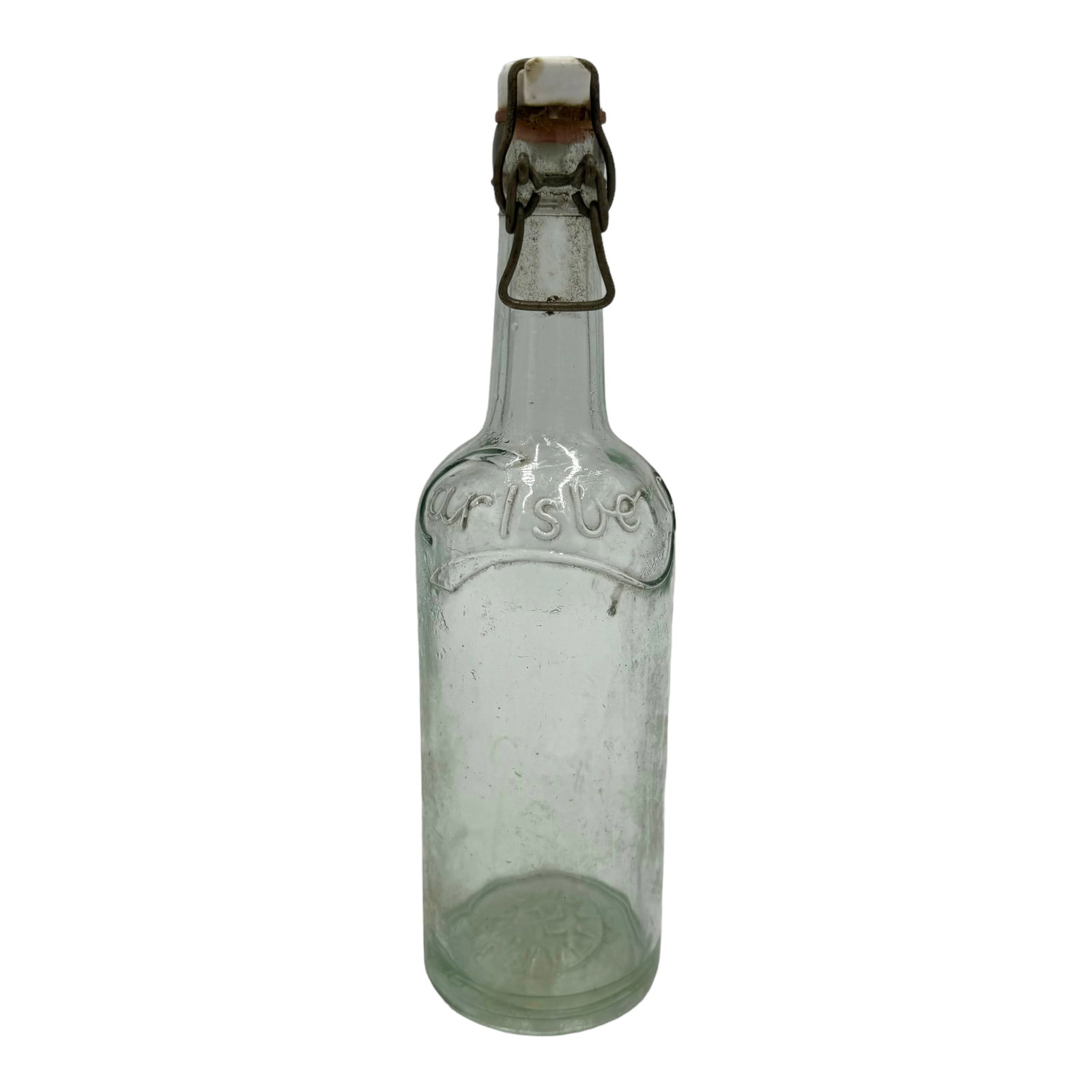 WWII Era Danish Carlsberg Lemonade Bottle with Swastikas: WWII Era Danish Carlsberg Lemonade Bottle with Swastikas