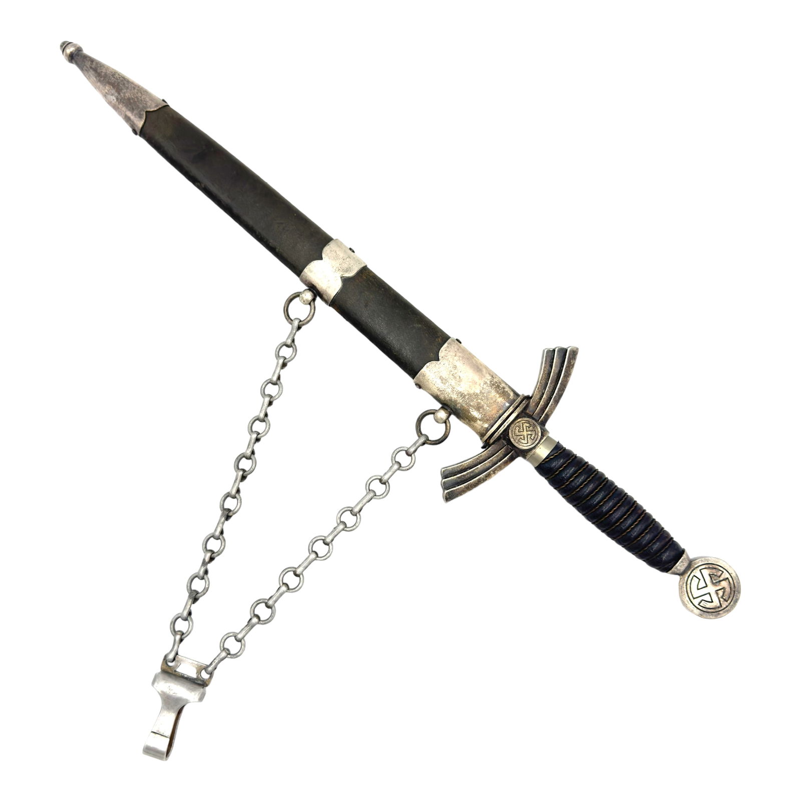 German WWII Luftwaffe Dagger 1st Model with Hanger (1 of 10)