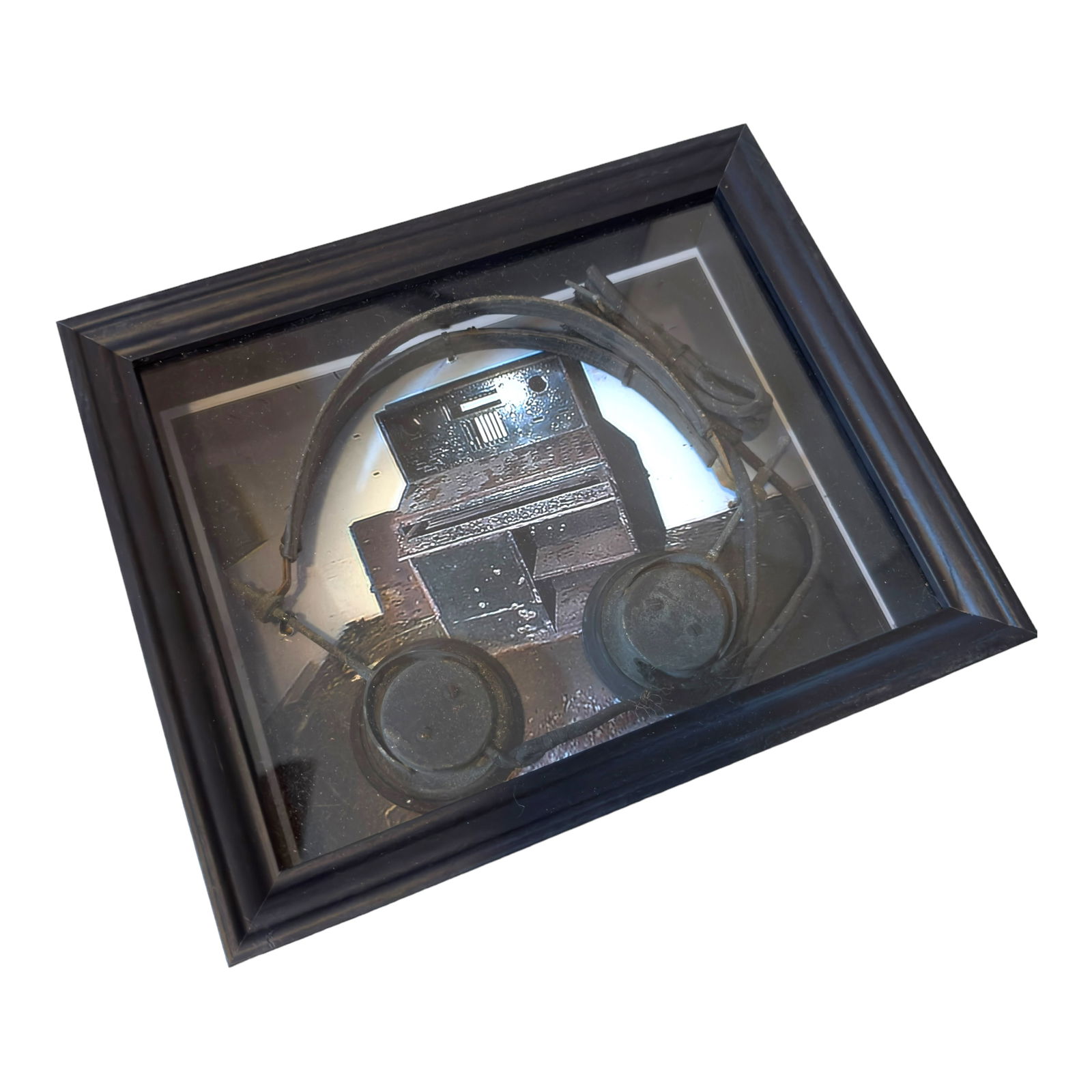 Radio Headphones from Command Tunnel of Martin Bormann in Berchtesgaden (1 of 6)