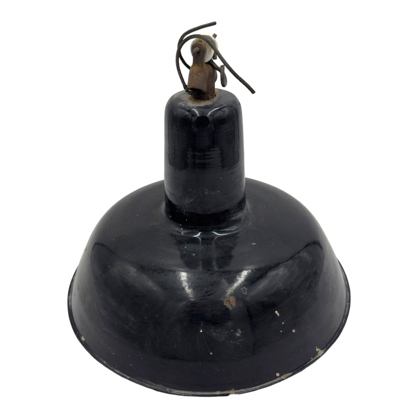 Enamel Lamp from the SS Command Center of Bormann  in Berchtesgaden (1 of 11)