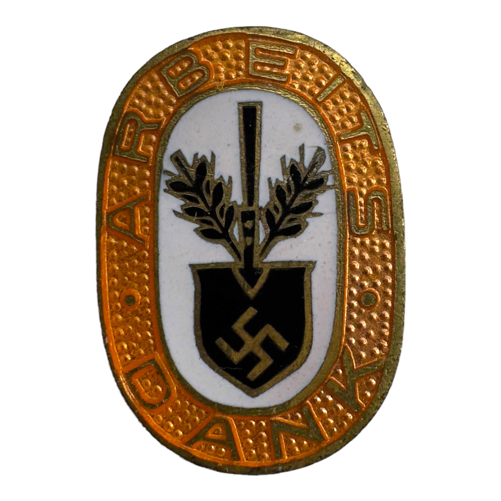 German WWII RAD Arbeits Dank Badge (1 of 2)