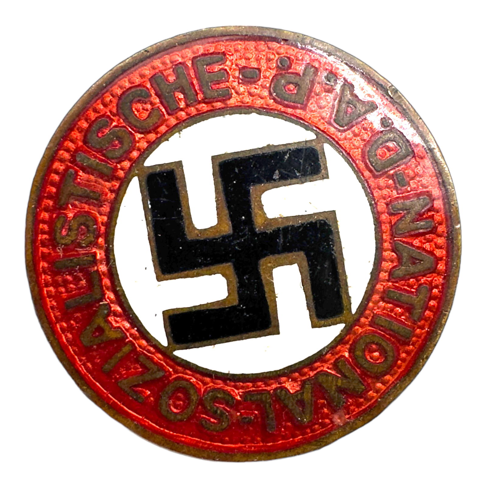NSDAP Membership Badge - Early Hoffstatter-Bonn (1 of 2)