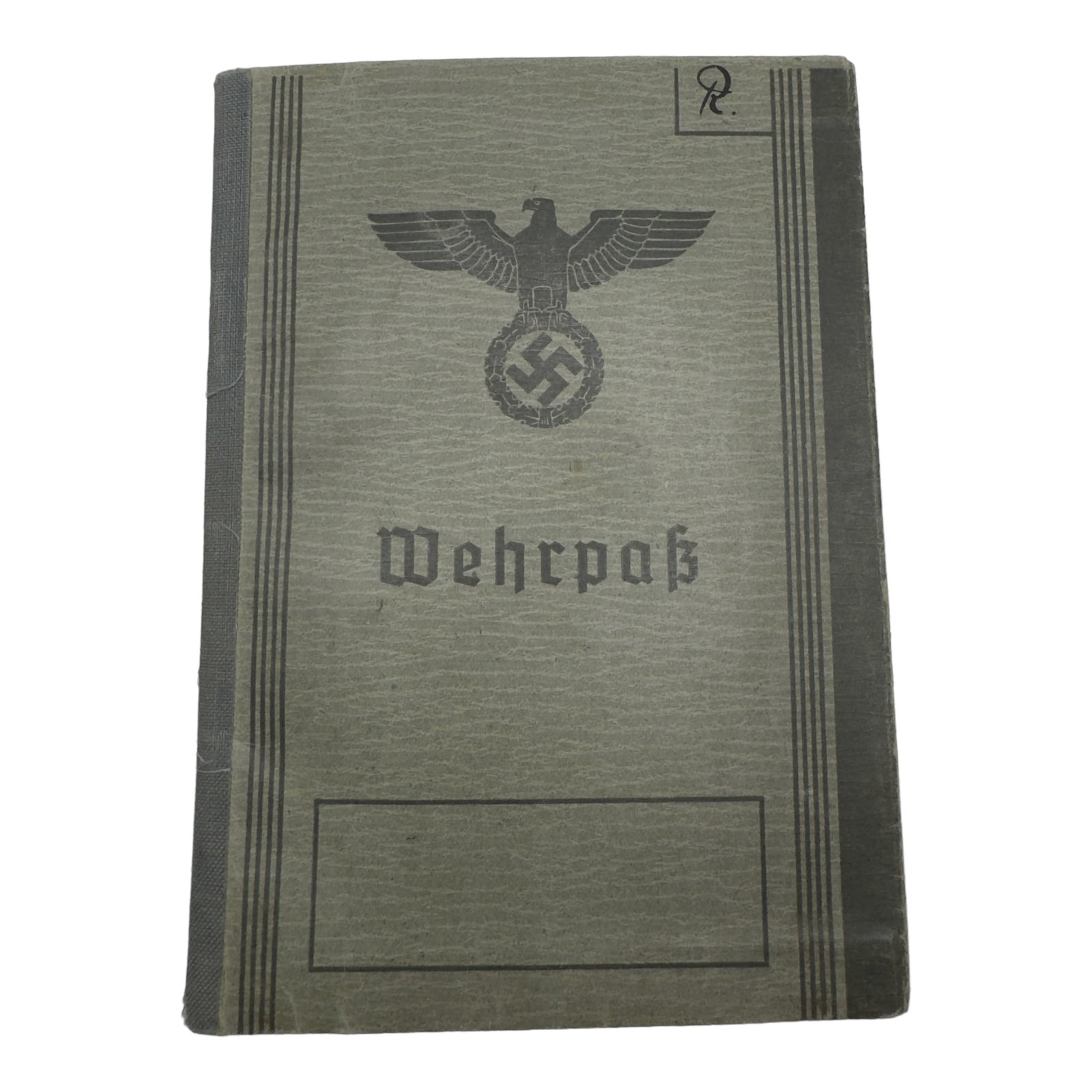 German WWII Wehrpass (1 of 4)