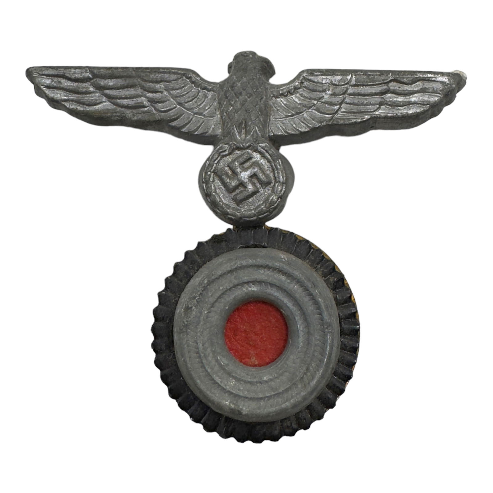German WWII Wehrmacht Heer Eagle Cockade Cap Insignia (1 of 2)