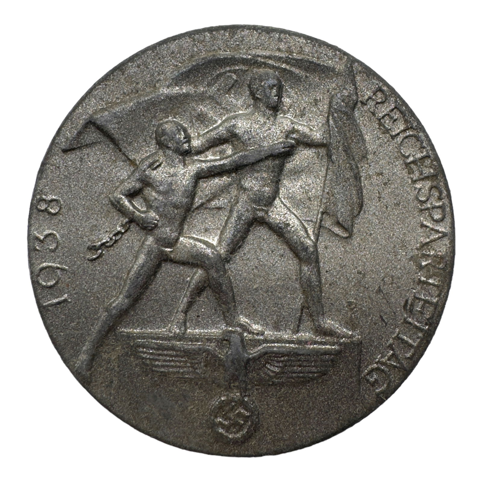 German WWII Reichsparteitag 1938 Tinnie Badge (1 of 2)