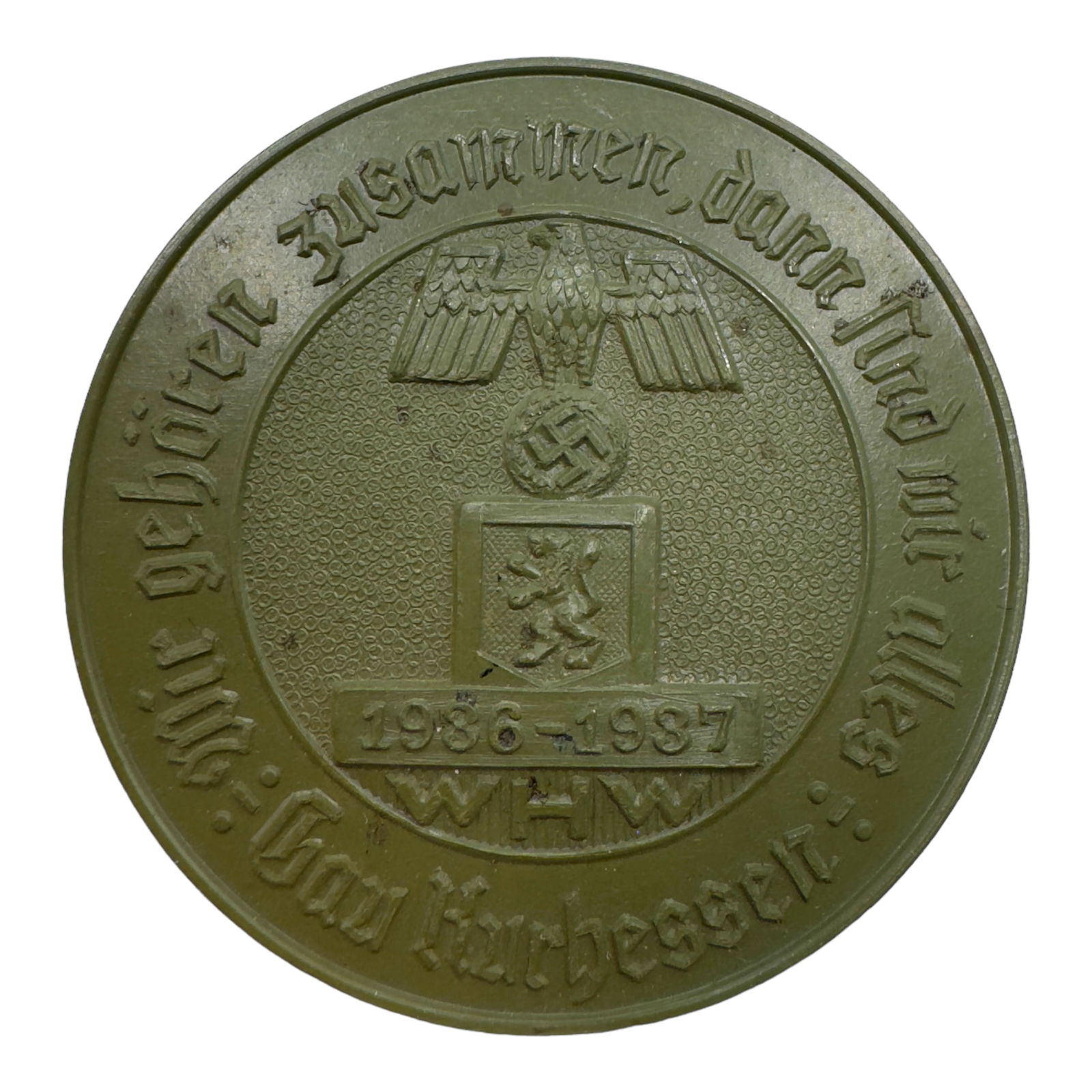 German WWII WHW 1937 Tinnie Badge (1 of 2)