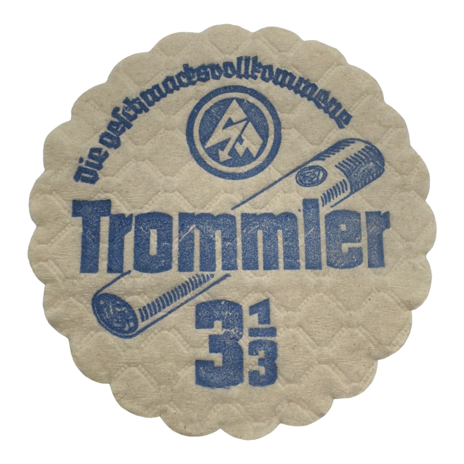 Third Reich Nazi SA Trommler Drink Coaster: Third Reich Nazi SA Trommler Drink Coaster