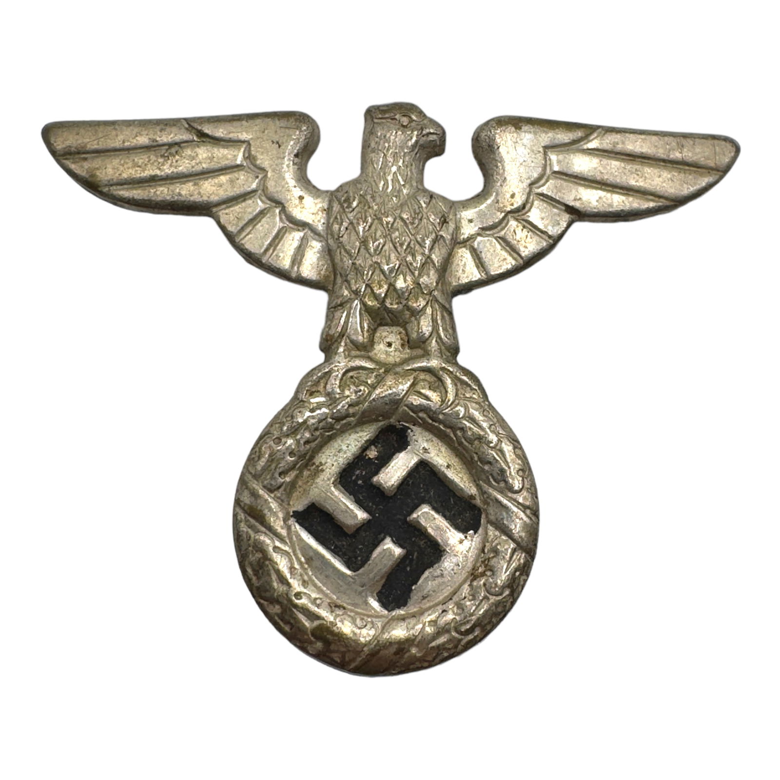 German WWII Eagle SA or SS Pin (1 of 2)