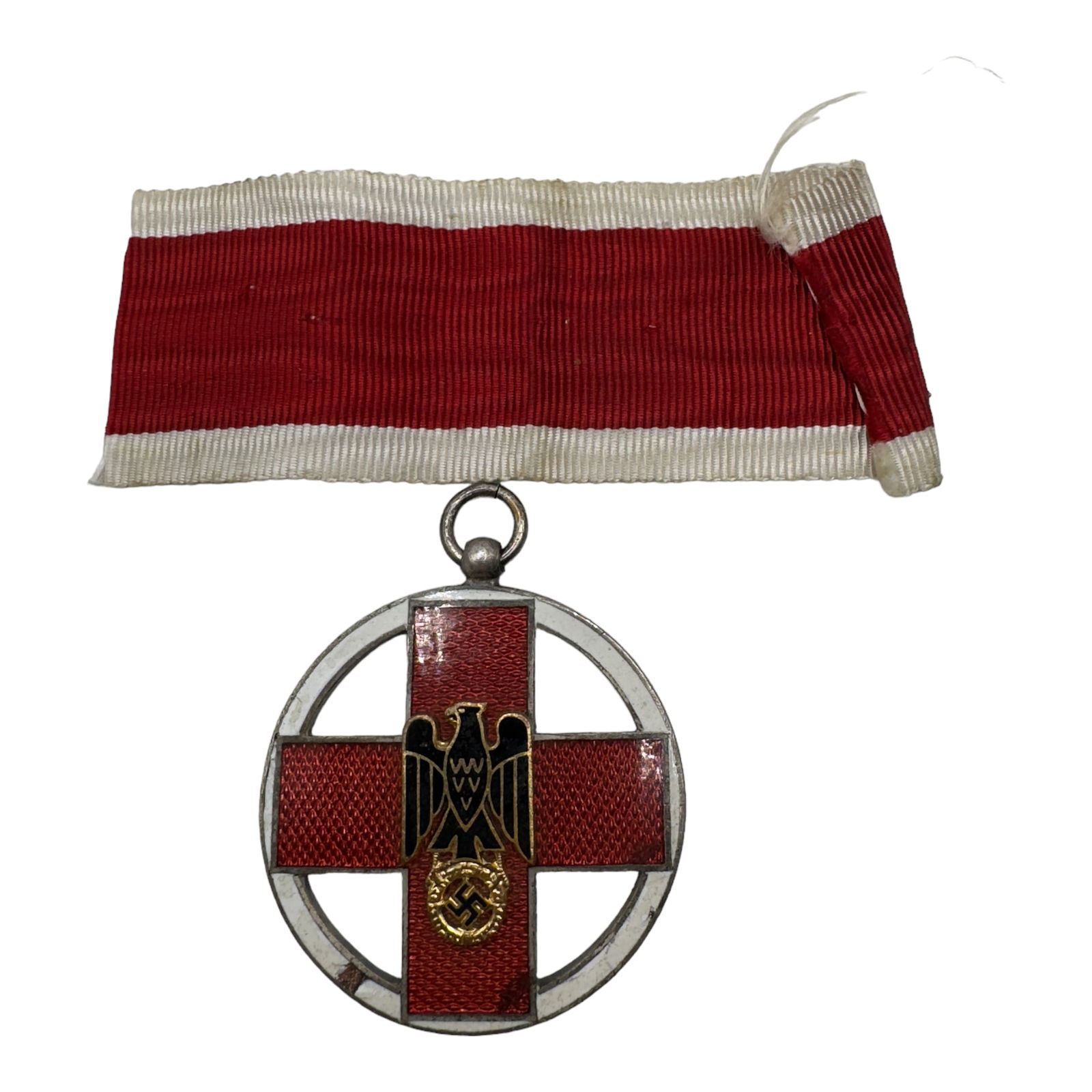 German WWII Red Cross Medal for Service (1 of 2)