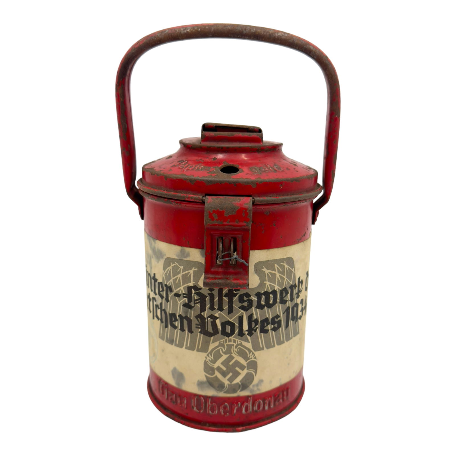 German WWII WHW Winter Donation Can Gau Oberdonau (1 of 6)