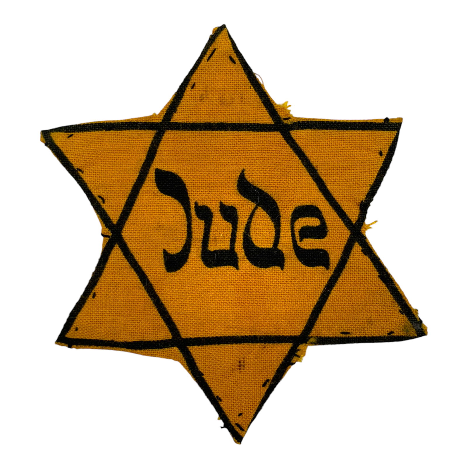 Jude Star of David Cloth Badge - Holocaust (1 of 3)