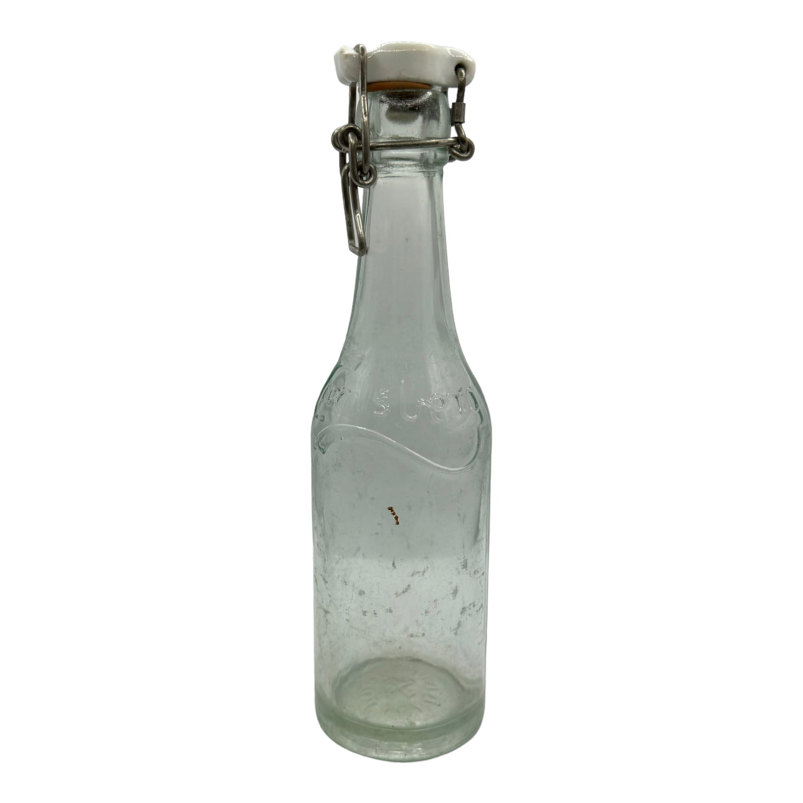 WWII Era Danish Carlsberg Lemonade Bottle with Swastikas: WWII Era Danish Carlsberg Lemonade Bottle with Swastikas