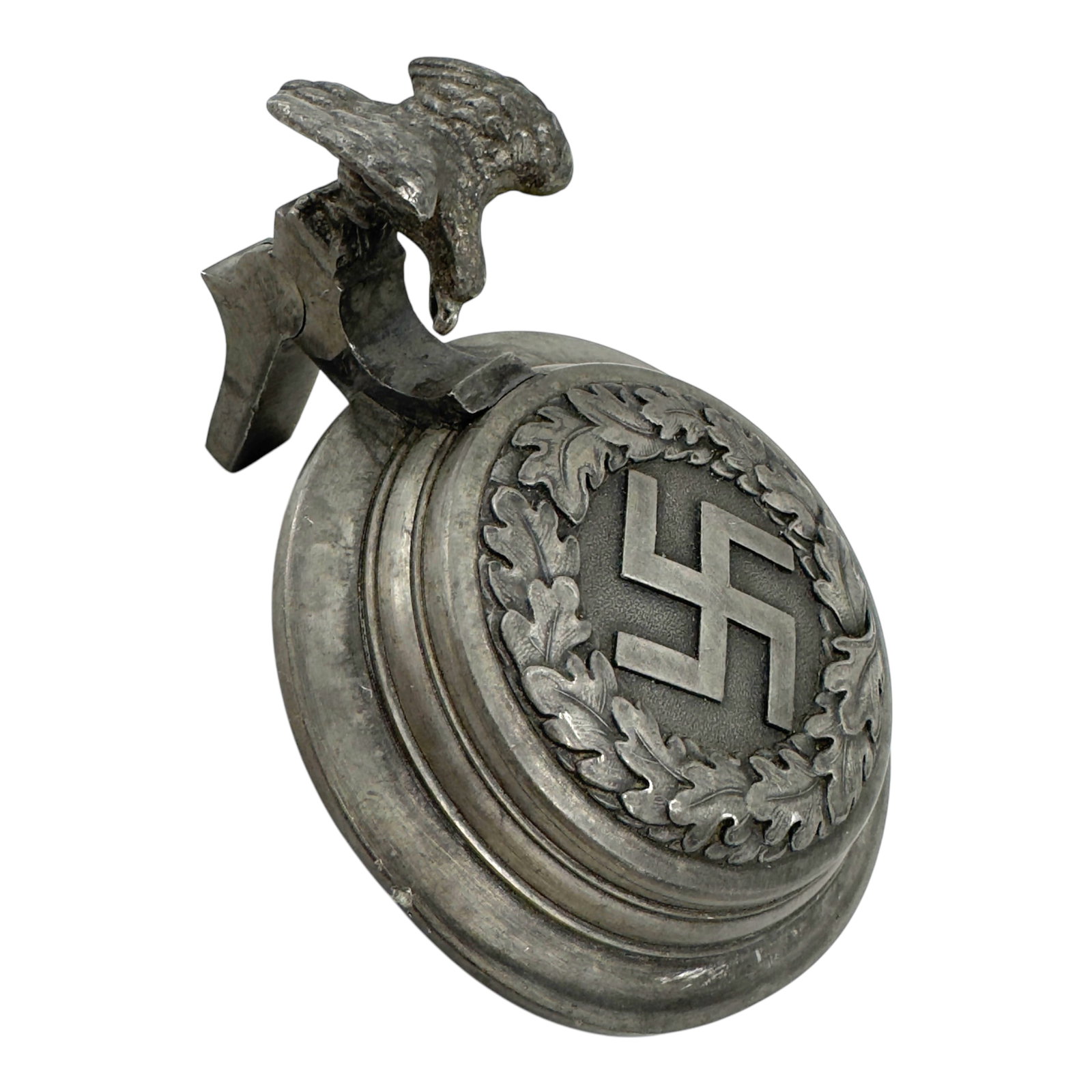 Third Reich Stein Lid with Eagle and Swastika - Unused: Third Reich Stein Lid with Eagle and Swastika - Unused
