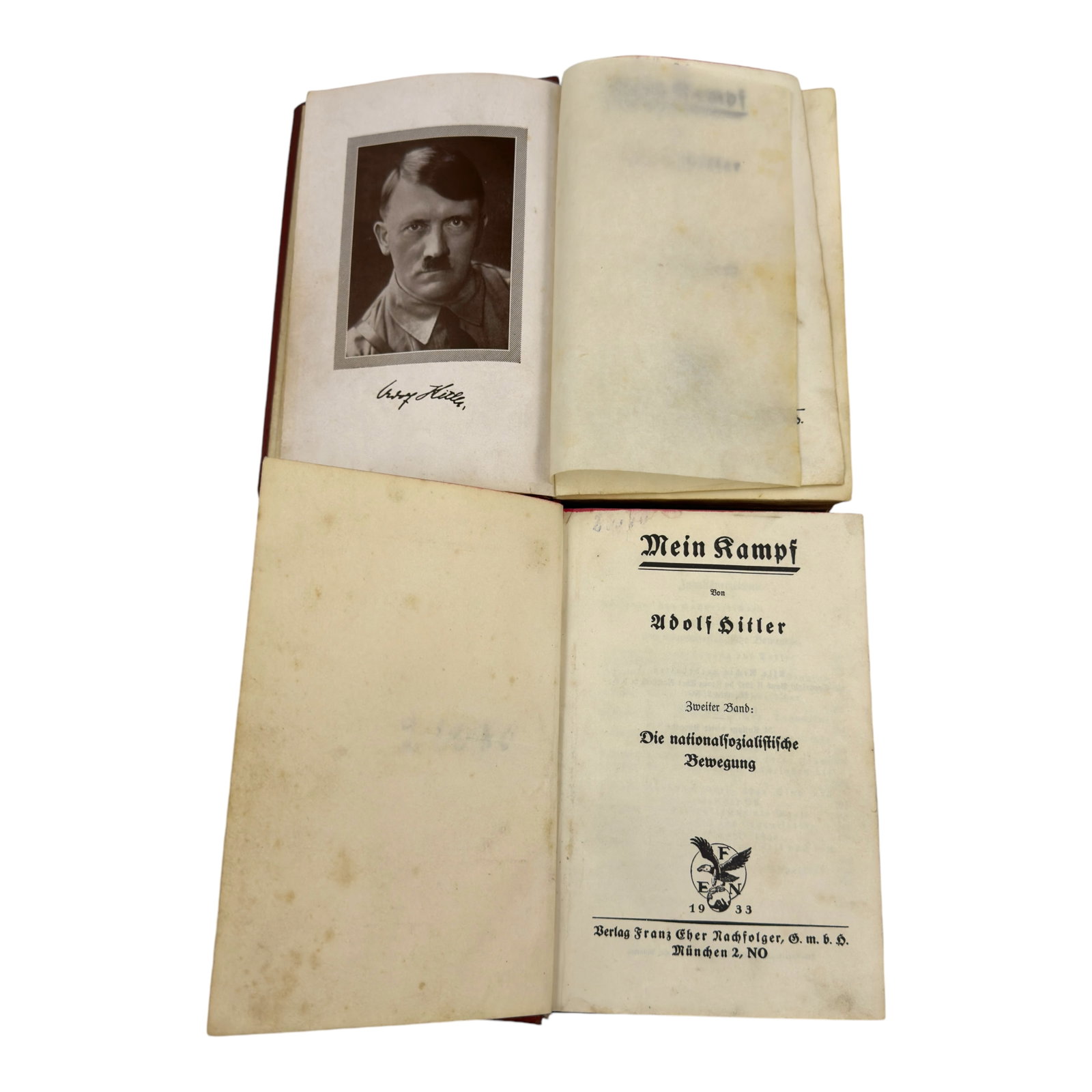 Adolf Hitler Mein Kampf 1933 - Custom Bound: Adolf Hitler Mein Kampf 1933 - Custom Bound