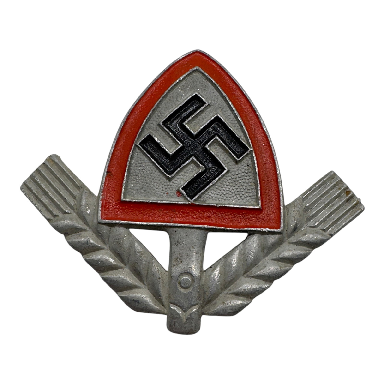 German WWII RAD Cap Badge Insignia (1 of 2)