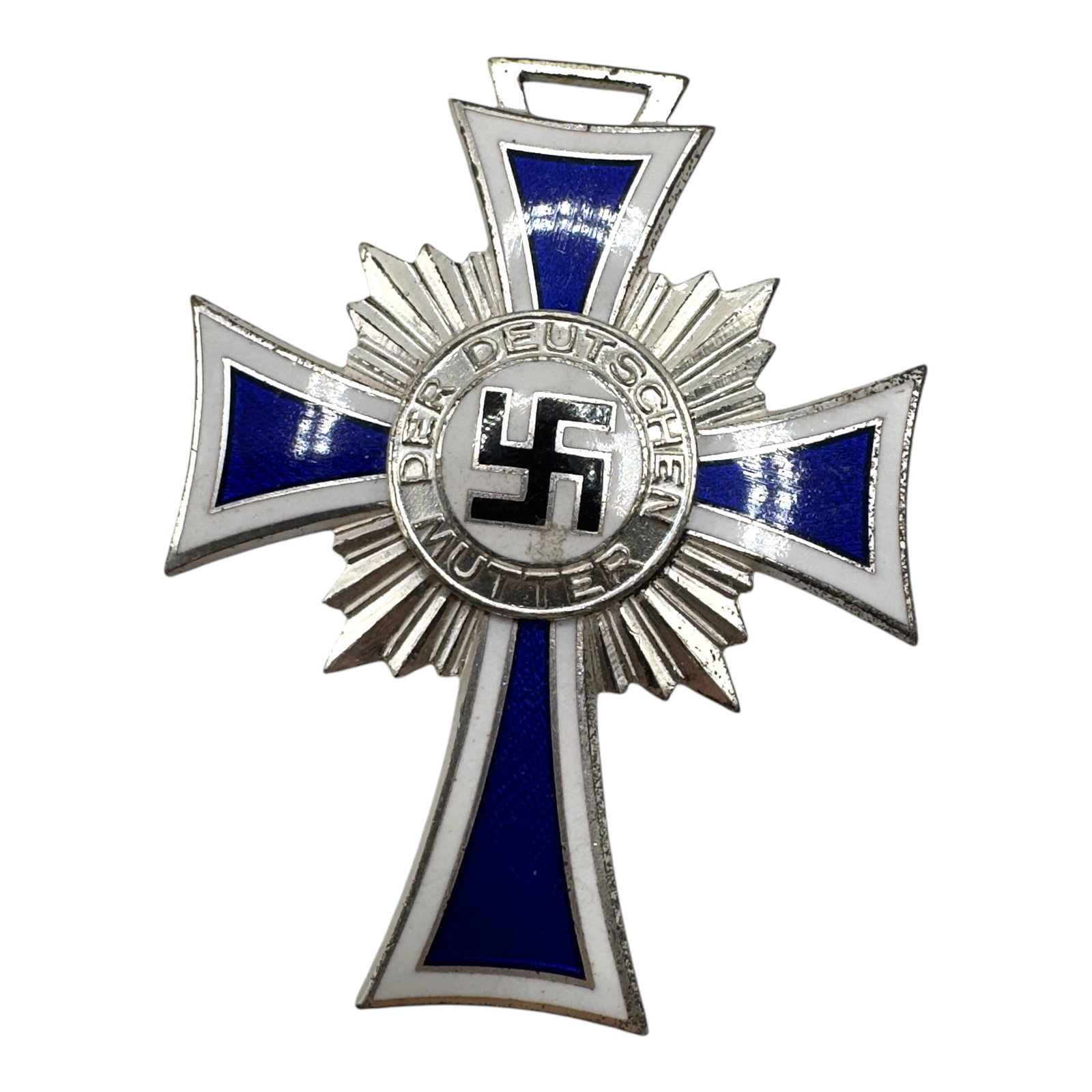 Third Reich Mothers Cross in Silver: Third Reich Mothers Cross in Silver