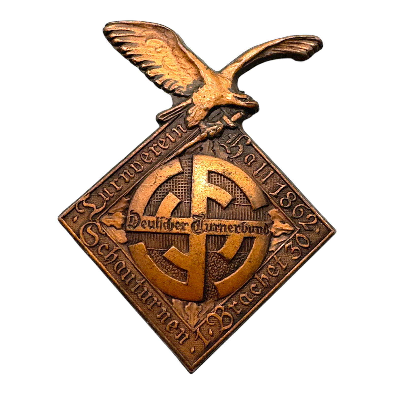 German WWII Deutscher Turnerbund Tinnie Badge (1 of 2)