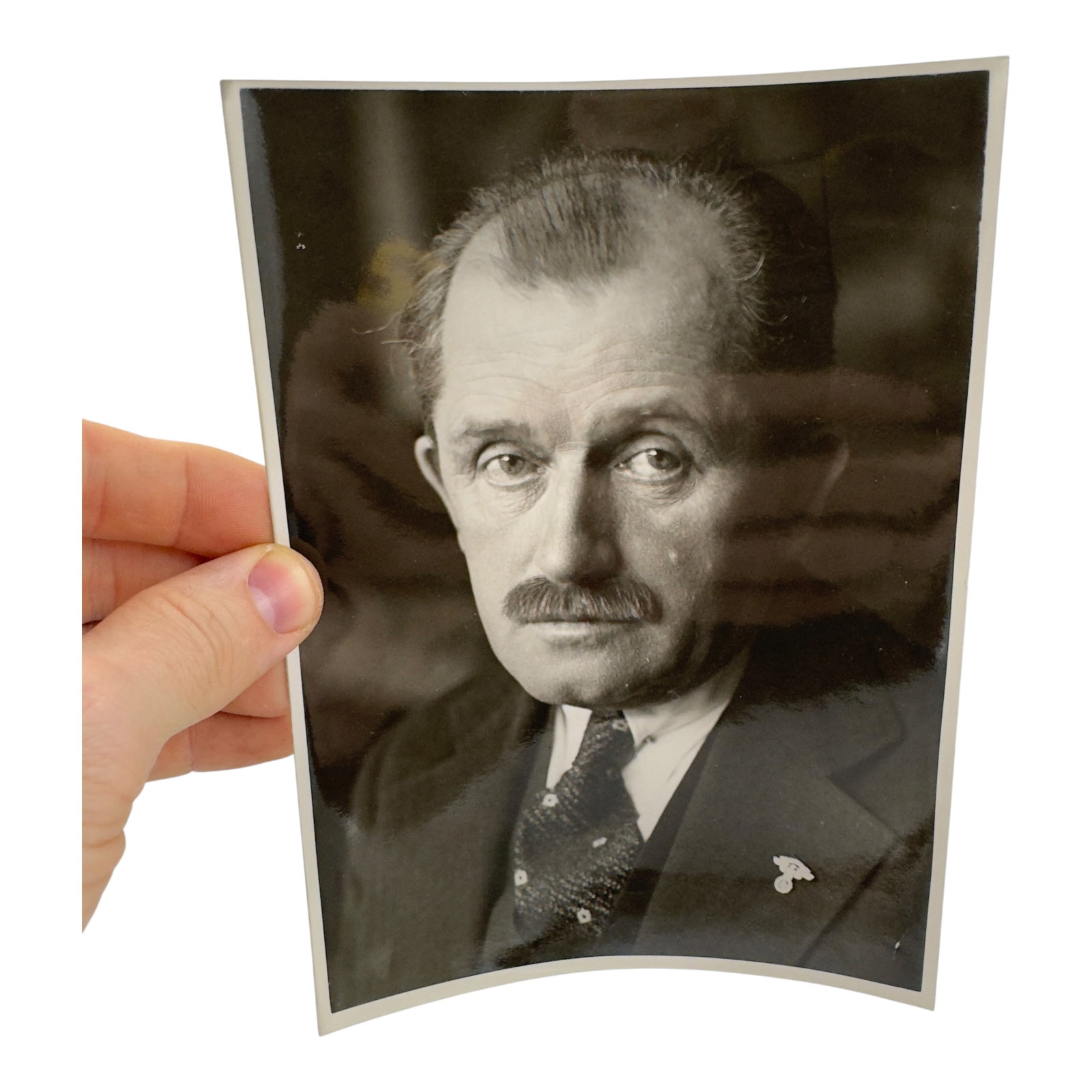 Third Reich Original Press Photo from German Archive: Third Reich Original Press Photo from German Archive. Ferdinand Porsche.