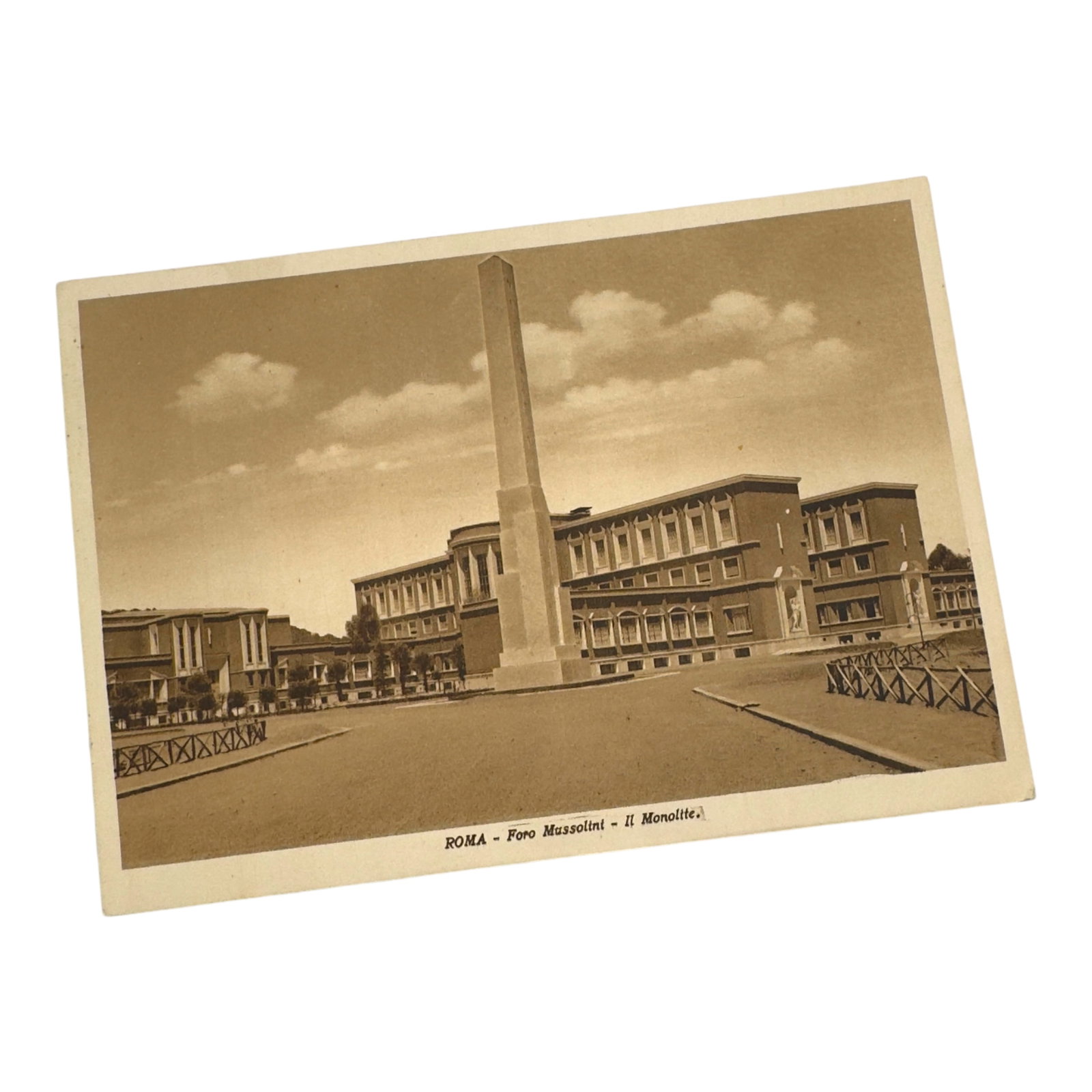 Rome Third Reich Mussolini Postcard: Rome Third Reich Mussolini Postcard