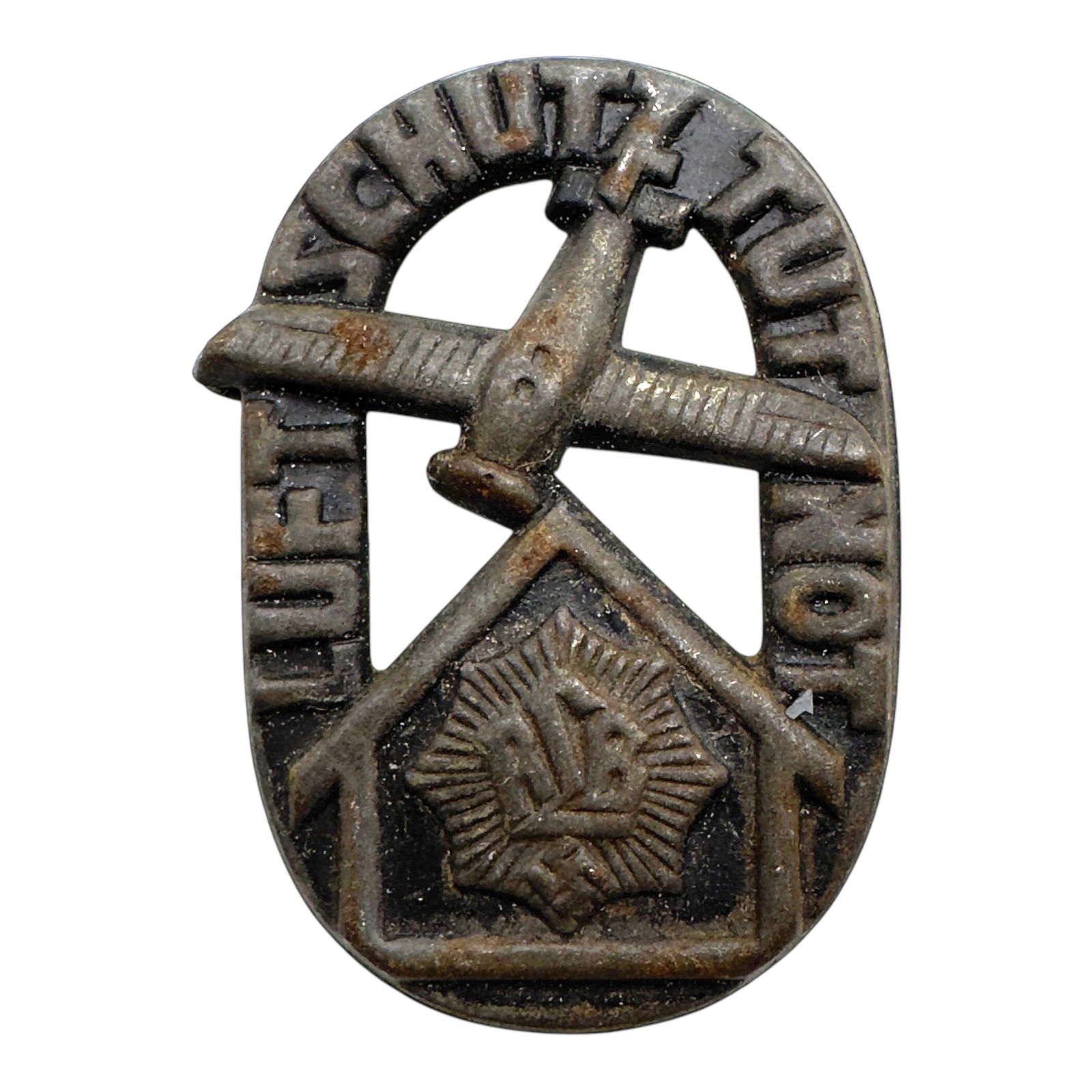 German WWII RLB Luftschutz Badge (1 of 2)