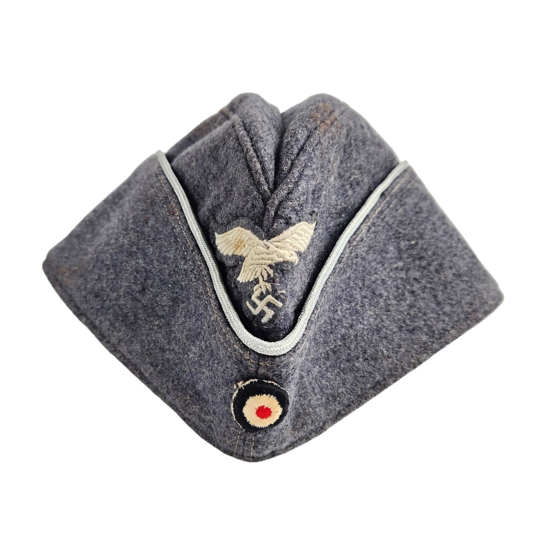 Luftwaffe NCO Upgraded Officer Sidecap (1 of 7)