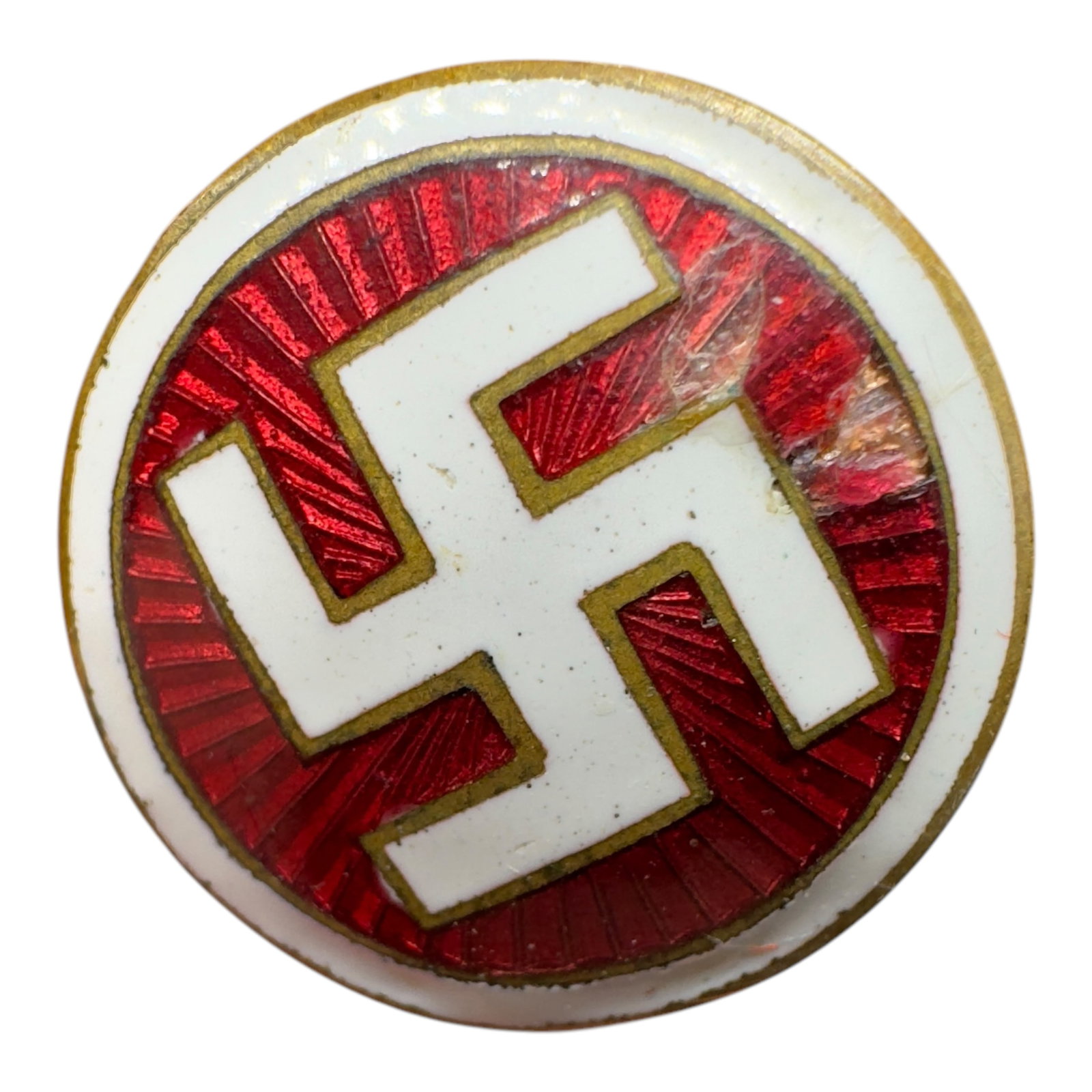 DSNAP Dutch Membership Badge: DSNAP Dutch Membership nazi badge, buttonhole variant.