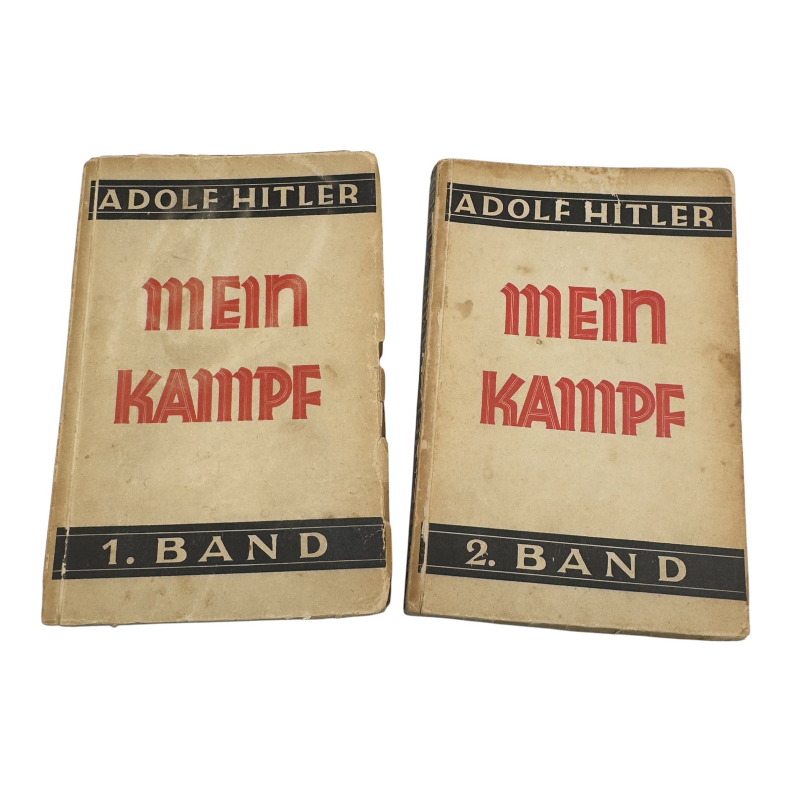 Adolf Hitler Mein Kampf - 2 Volume Edition 1933: Adolf Hitler Mein Kampf - 2 Volume Edition 1933
