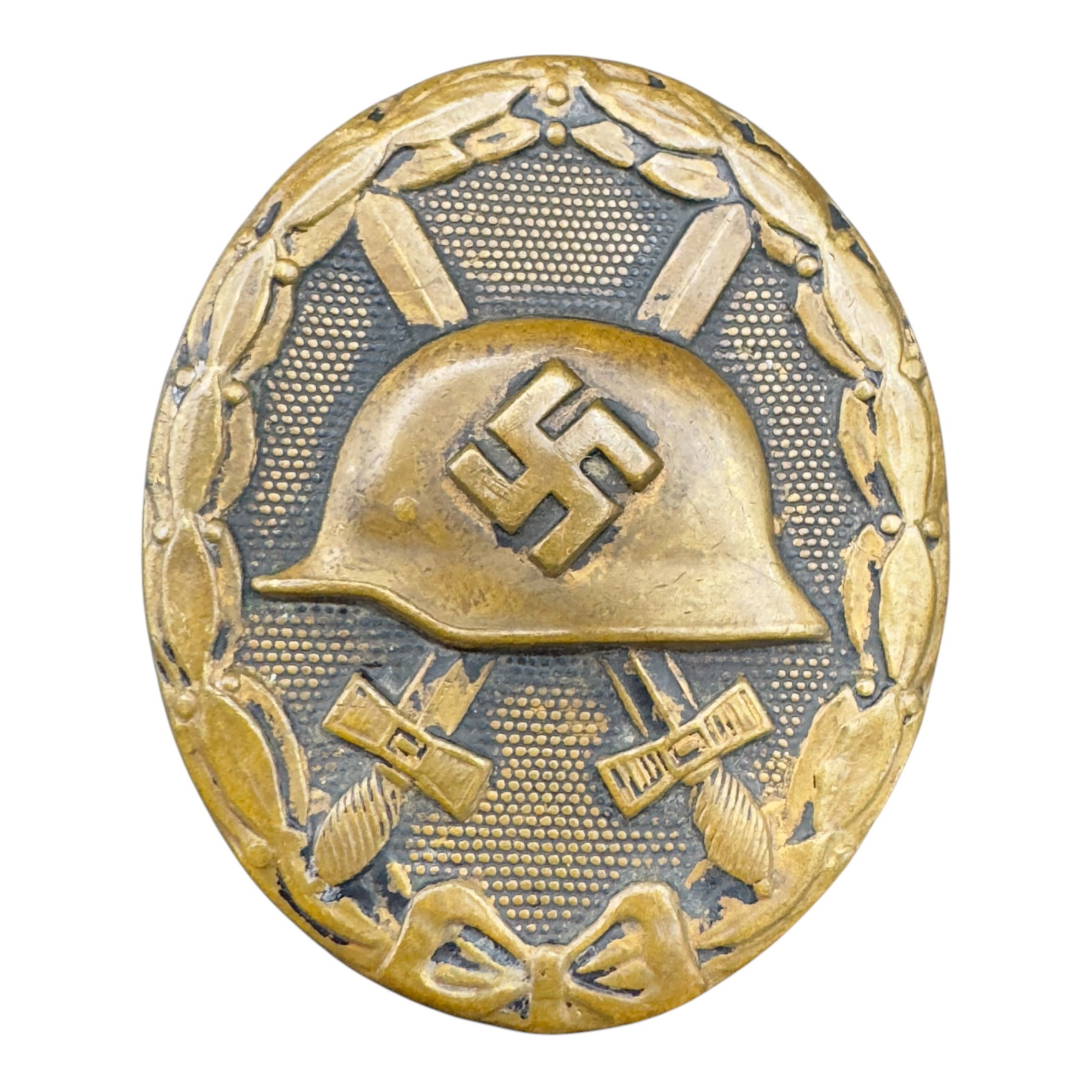 Third Reich Nazi Wound Badge in Black: Third Reich Nazi Wound Badge in Black