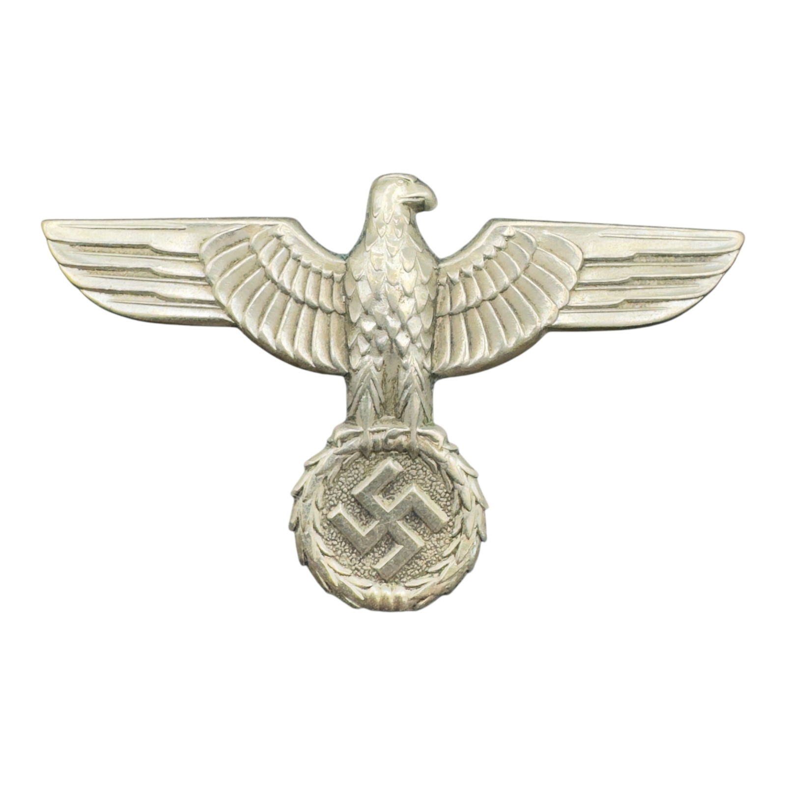 German WWII Heer Wehrmacht Visor Eagle Insignia (1 of 2)