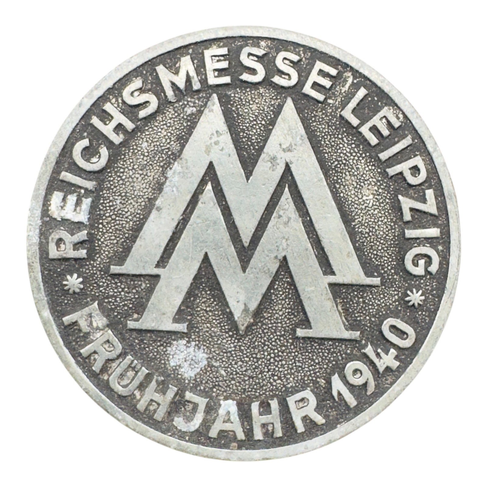 Third Reich Nazi Reichs Messe Leipzig Badge: Third Reich Nazi Reichs Messe Leipzig Badge