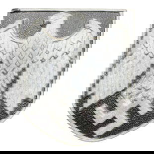 German WWII Pith Hat Eagle Insignia: German WWII Pith Hat Eagle Insignia