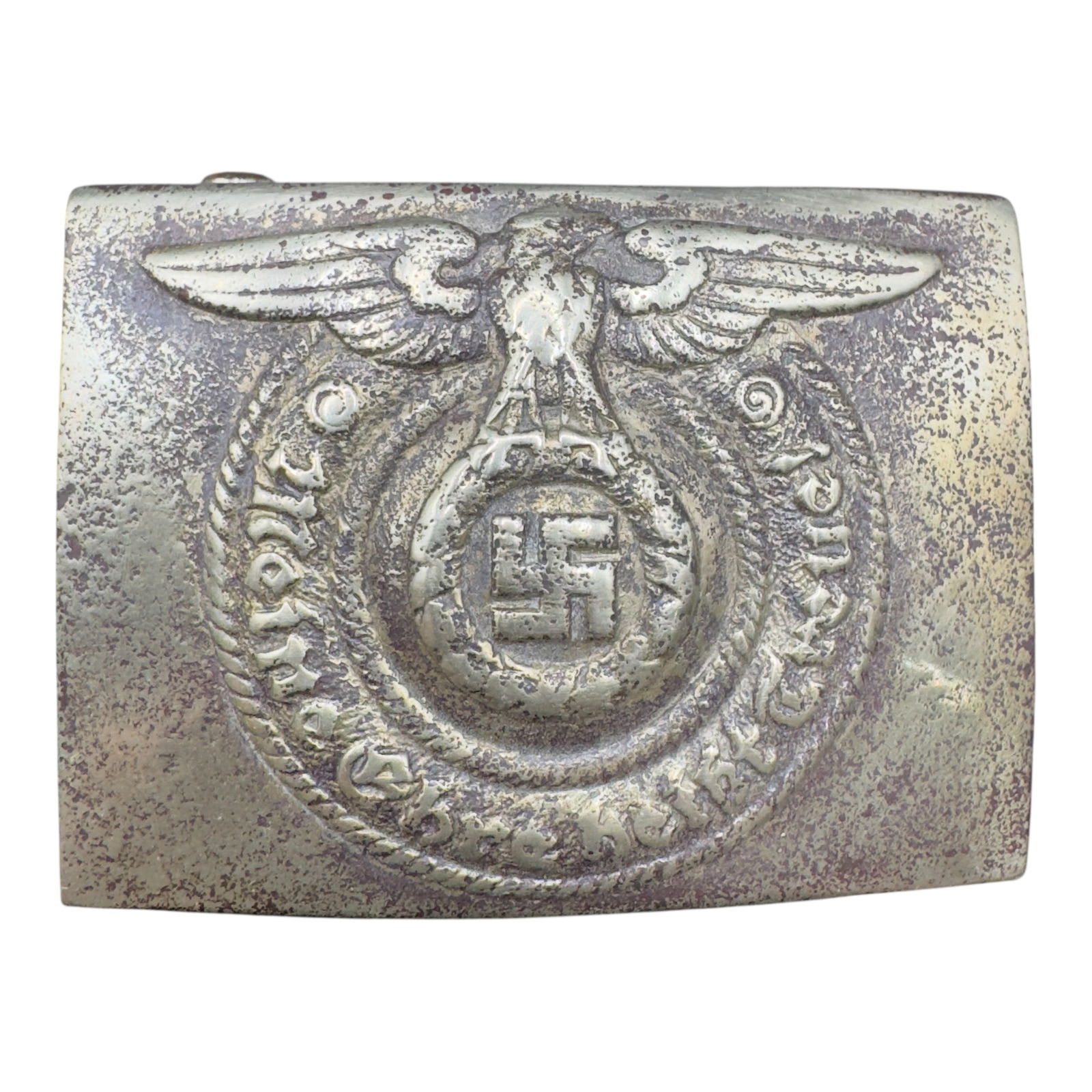 Third Reich SS Belt Buckle: Third Reich SS Belt Buckle
