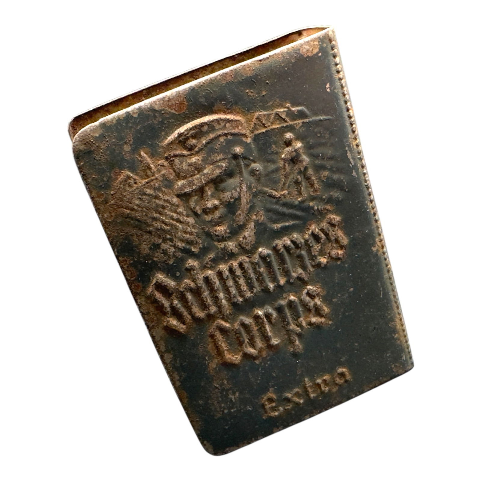 German WWII SS Schwarzes Korps Matchbook Case (1 of 4)