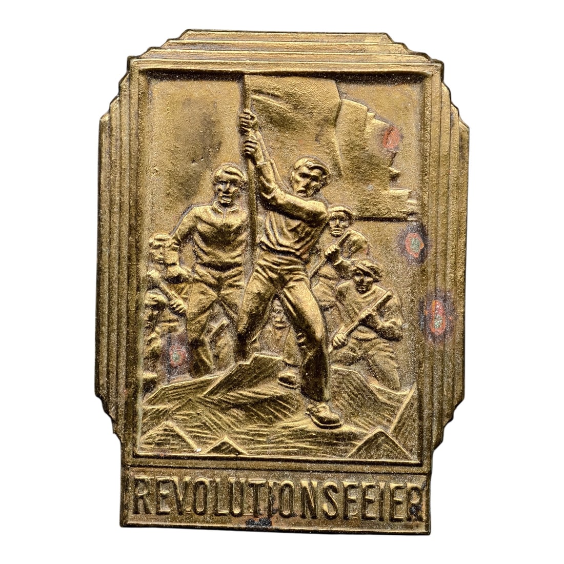 German Revolutionseeier Tinnie Badge (1 of 2)