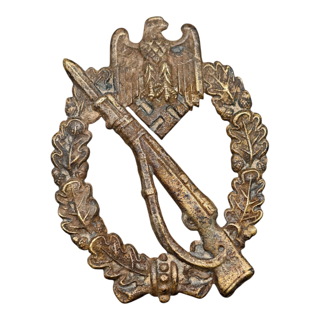 Third Reich Nazi Infantry Assault Badge: Third Reich Nazi Infantry Assault Badge, no hardware