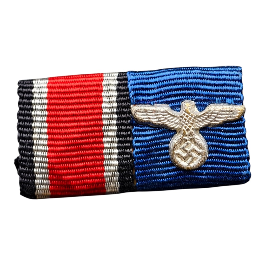 Third Reich Nazi 2 Place Ribbon Bar: Third Reich Nazi 2 Place Ribbon Bar