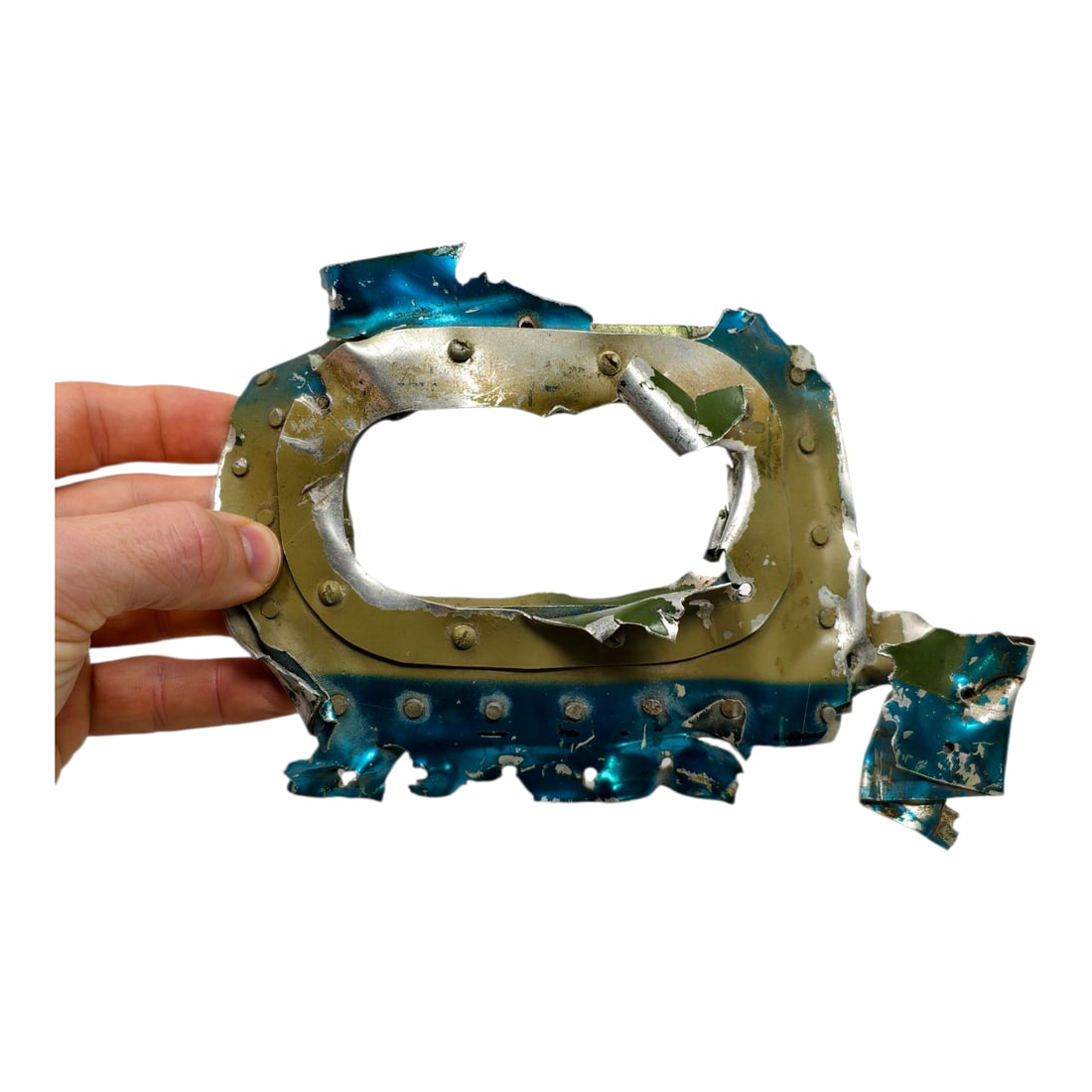 WWII Japanese Torpedo Aircraft Fragment Shot Down by US Marine (1 of 4)